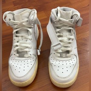 Nike High Top White Airforces